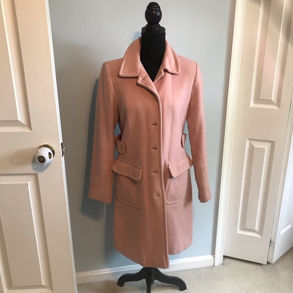 light pink winter jacket